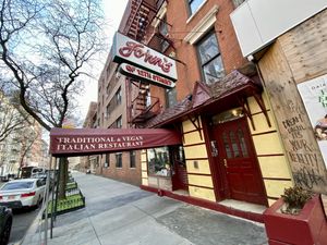store front  at John's of 12th Street in New York City