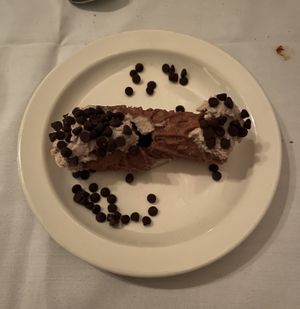vegan cannoli  at John's of 12th Street in New York City
