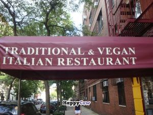 awning at John's of 12th Street in New York City