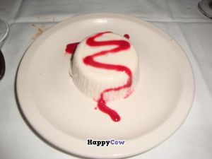 panna cotta at John's of 12th Street in New York City