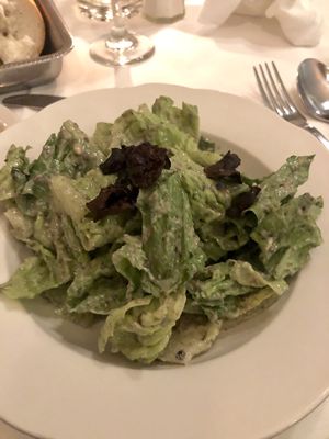 Vegan caesar salad at John's of 12th Street in New York City