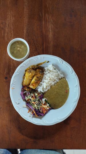 Lunch (moqueca) at Unah Piracanga in Itacare