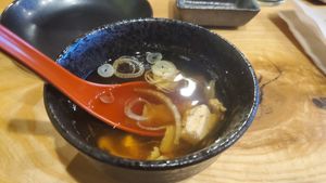 Inaki Miso Soup at Sozai Restaurant in Clawson