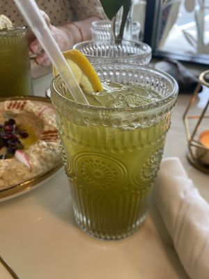 mint lemonade— must get!  at One Lebanese in Sunrise