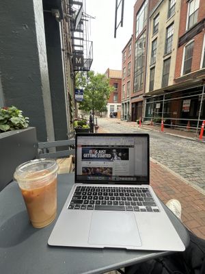   at Old City Coffee in Philadelphia