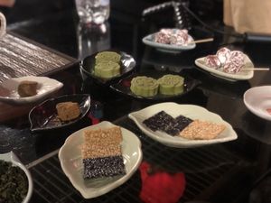 Sweets!  at A-MEI Tea House in New Taipei City