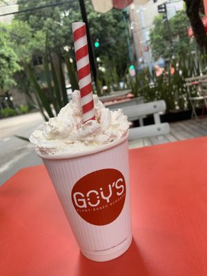 Malteada Vainilla  at Goy's Plant-Based Burgers - Napoles in Mexico City