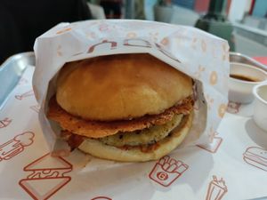 El Pastor at Goy's Plant-Based Burgers - Napoles in Mexico City