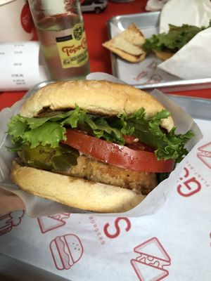 La poyo  at Goy's Plant-Based Burgers - Napoles in Mexico City