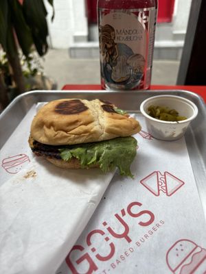 Hamburguesa Goy’s  at Goy's Plant-Based Burgers - Napoles in Mexico City