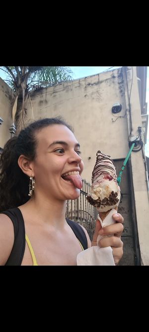 so happy! at BelCreme Plant Based in Cordoba