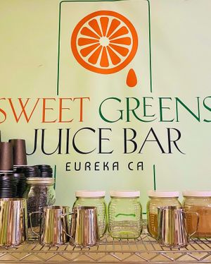  at Sweet Greens Juice Bar in Eureka