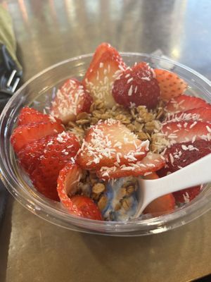 majik nice cream  at Sweet Greens Juice Bar in Eureka