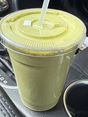 Meal ticket smoothie   at Sweet Greens Juice Bar in Eureka