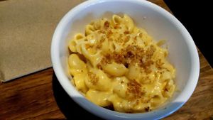 Mac and cheese at Veggie Grill by Next Level in Long Beach