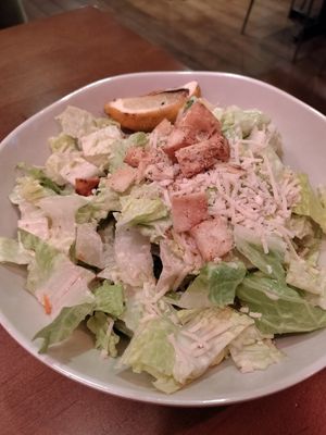 Caesar salad at Veggie Grill by Next Level in Long Beach