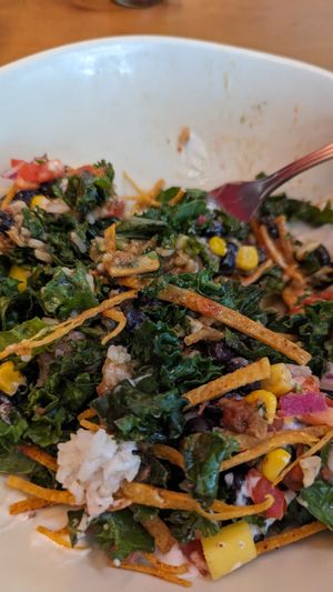 Loaded Mexican bowl at Veggie Grill by Next Level in Long Beach