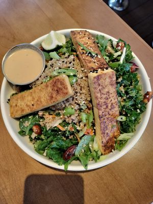 Sesame Tofu Supergreens at Veggie Grill by Next Level in Long Beach