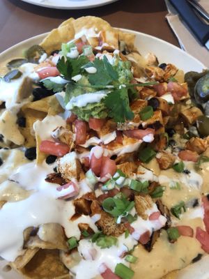 Nachos at Veggie Grill by Next Level in Long Beach