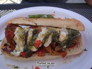 super Italian meatball sub at Native Foods - Santa Monica in Santa Monica