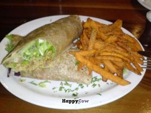 gyro wrap special at Native Foods - Santa Monica in Santa Monica