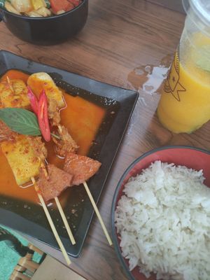 Pangang curry at Penne in Koh Samui