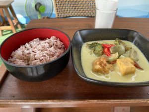 Green Curry (spicy )  at Penne in Koh Samui