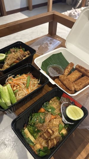 Food panda order   at Penne in Koh Samui