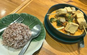 Penang Curry at Penne in Koh Samui