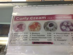 They sell curly cream! It’s not vegan though. at Dosa Hutt in Flushing