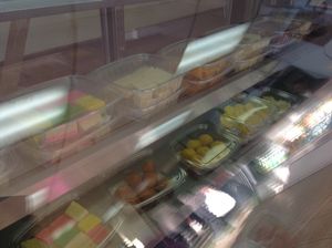 They sell desserts with the ingredients listed.  at Dosa Hutt in Flushing