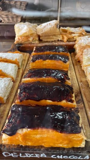 Vegan delícia de chocolate at A Padoca in Porto