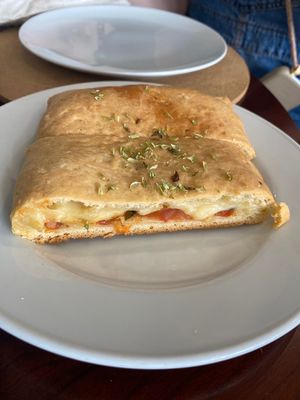 Cheese and tomato    at A Padoca in Porto