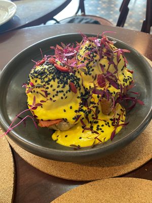 Egg Benedikt   at A Padoca in Porto