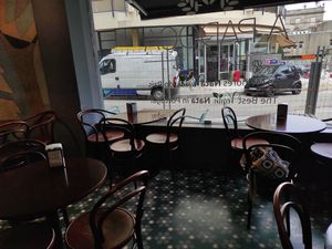 Inside at A Padoca in Porto