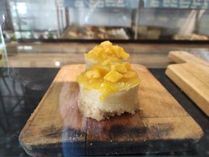 Vegan cakes at A Padoca in Porto
