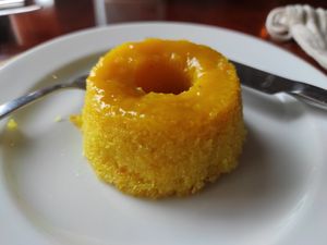 Quindim at A Padoca in Porto