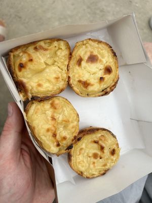 Pastel de nata  at A Padoca in Porto