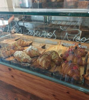 croissants (so many fun options) at A Padoca in Porto