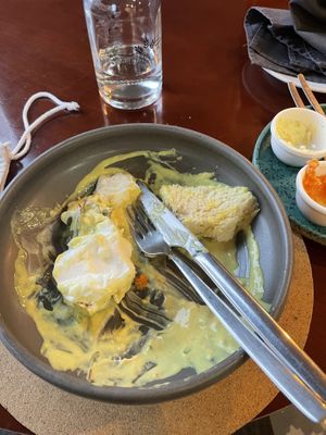 A plate of cream cheese  at A Padoca in Porto