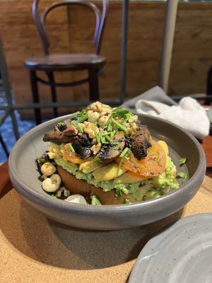 Scrambled “egg” sandwich #Veganuary at A Padoca in Porto