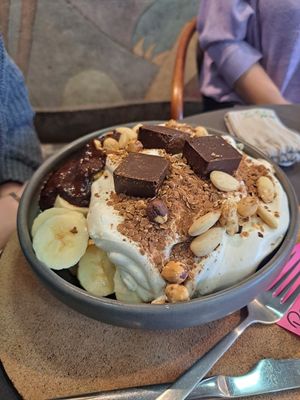Chocolate pancake - with more emphasis on the "cake"! at A Padoca in Porto