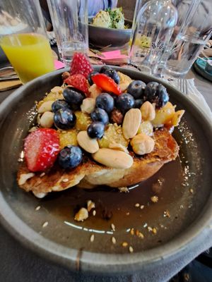 French toast - the syrup was soooo good at A Padoca in Porto