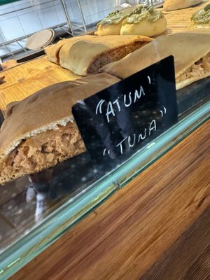 Tuna pastry   at A Padoca in Porto