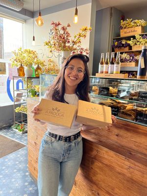   at A Padoca in Porto