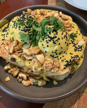 Benedict Eggs  at A Padoca in Porto