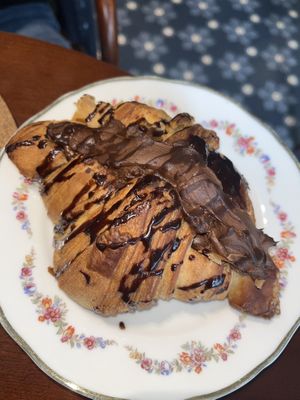 Chocolate croissant (favourite)   at A Padoca in Porto