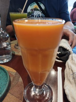 Juice energy at A Padoca in Porto