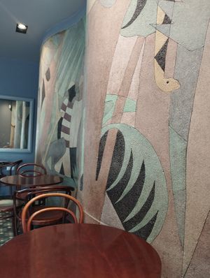 Walls at A Padoca in Porto