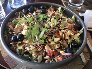 Portuguese salad   at A Padoca in Porto